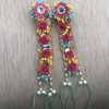 Myindiecraft YELLOW - RED FLORAL Pairphool