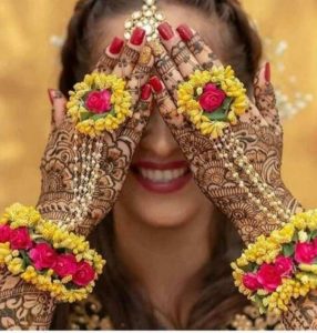 Read more about the article Floral Jewellery Designs Worn by Brides!