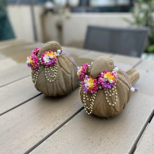 Myindiecraft Raagini Floral Anklets