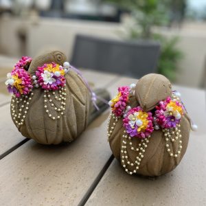 Myindiecraft Raagini Floral Anklets