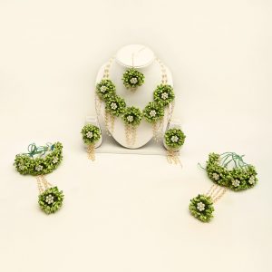 Myindiecraft Go Green Floral Jewellery Set