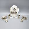 Myindiecraft White bridal Jewellery SET