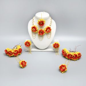 Myindiecraft Red Floral Set