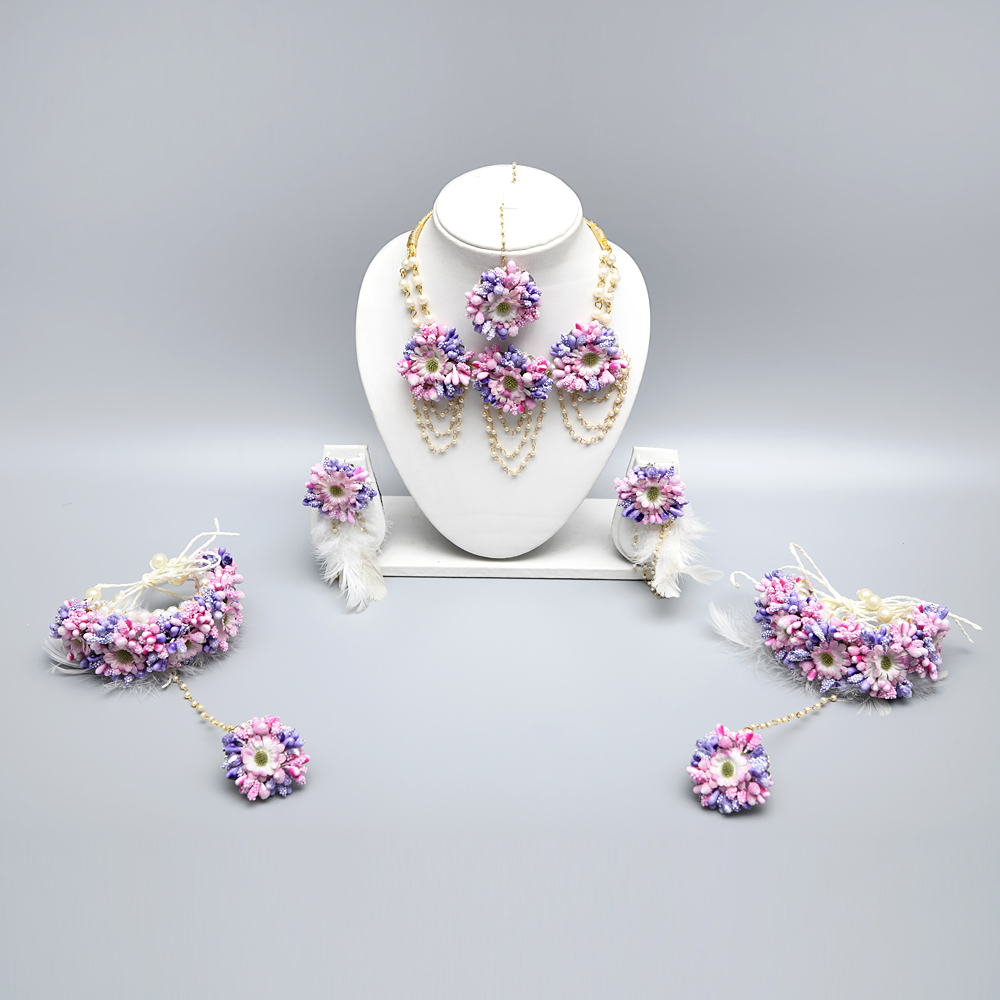 Myindiecraft SHADY PLUM BRIDLAL SET