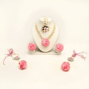 Myindiecraft Rose Pink Jewellery Set