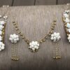 Myindiecraft White Mogra Jewellery Set