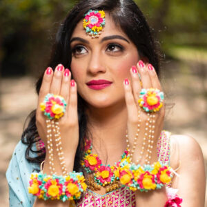 Myindiecraft Yellow Haldi Mehndi Jewellery