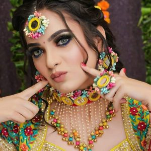 Myindiecraft Special Floral Jewellery Set