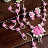 Myindiecraft PIGGY-PINK & MOGRA FLORAL SET