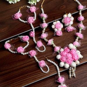 Myindiecraft Piggy-Pink; Mogra Floral Set