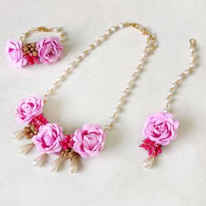 Myindiecraft Precious Floral Jewellry Set