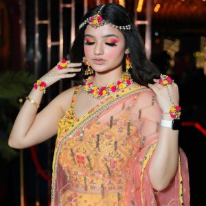 Myindiecraft Special Haldi Jewellery Set
