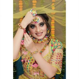 Myindiecraft Special Floral Jewellery Set