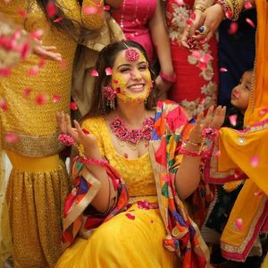 Myindiecraft Special Haldi Mehendi Jewellery Set