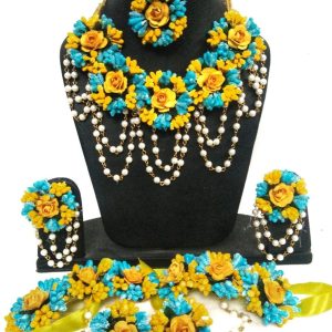 Myindiecraft Floral Jewellery Set