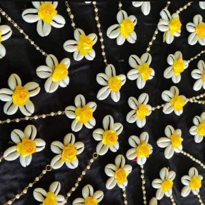 Myindiecraft( Pack of 20) Artificial Flower Shells Maangtika’s / Bridesmaid Giveaways set