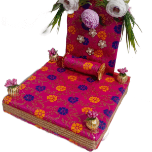 Myindiecraft Designer God Idol Singhasan | Laddu Gopal Bed for Puja Room