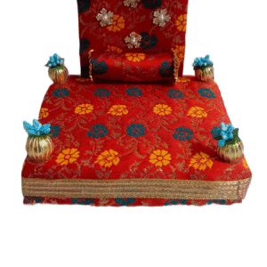 Myindiecraft Handcrafted Laddu Gopal Singhasan for Home Temple Decoration